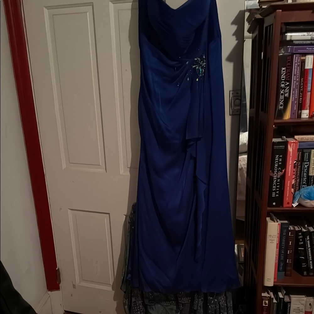 Elegant Blue Maxi gown